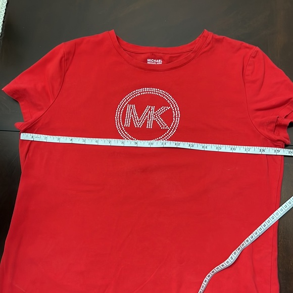 Michael Kors T Shirt Short Sleeve Size L Color Red - Picture 2 of 6